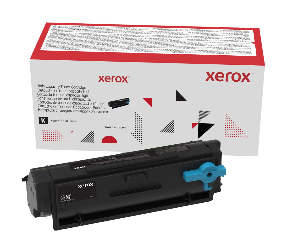Xerox ® B305 Multifunktionsdrucker/B310 Drucker/B315 Multifunktionsdrucker Hohe Kapazität-Tonermodul Schwarz (8000 Seiten) - 006R04377, 8000 Seiten, Schwarz, 1 Stück(e)