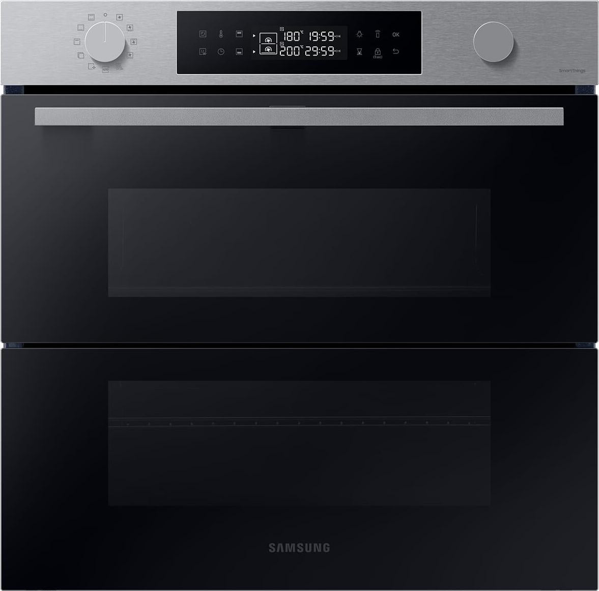 Samsung Series 4 NV7B4550VDS/U1, 60 cm Backofen, A+, 76l, 9 Betriebsarten, Pyrolyse, Wifi, Edelstahl, Groß, Elektrischer Ofen, 76 l, 76 l, 30 - 250 °C, 250 °C