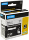 DYMO Rhino Industrie Permanente Polyesteretiketten | 9 mm x 5,5 m | Schwarz auf Weiß | selbstklebendes Schriftband | für Rhino und LabelManager Beschriftungsgerät, Schwarz auf weiss, Mehrfarbig, Polyester, -40 - 150 °C, UL 969, DYMO