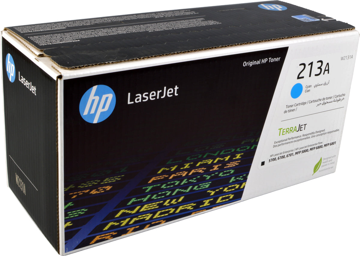 HP 213A Cyan Original LaserJet-Tonerkartusche, 3000 Seiten, Cyan, 1 Stück(e)