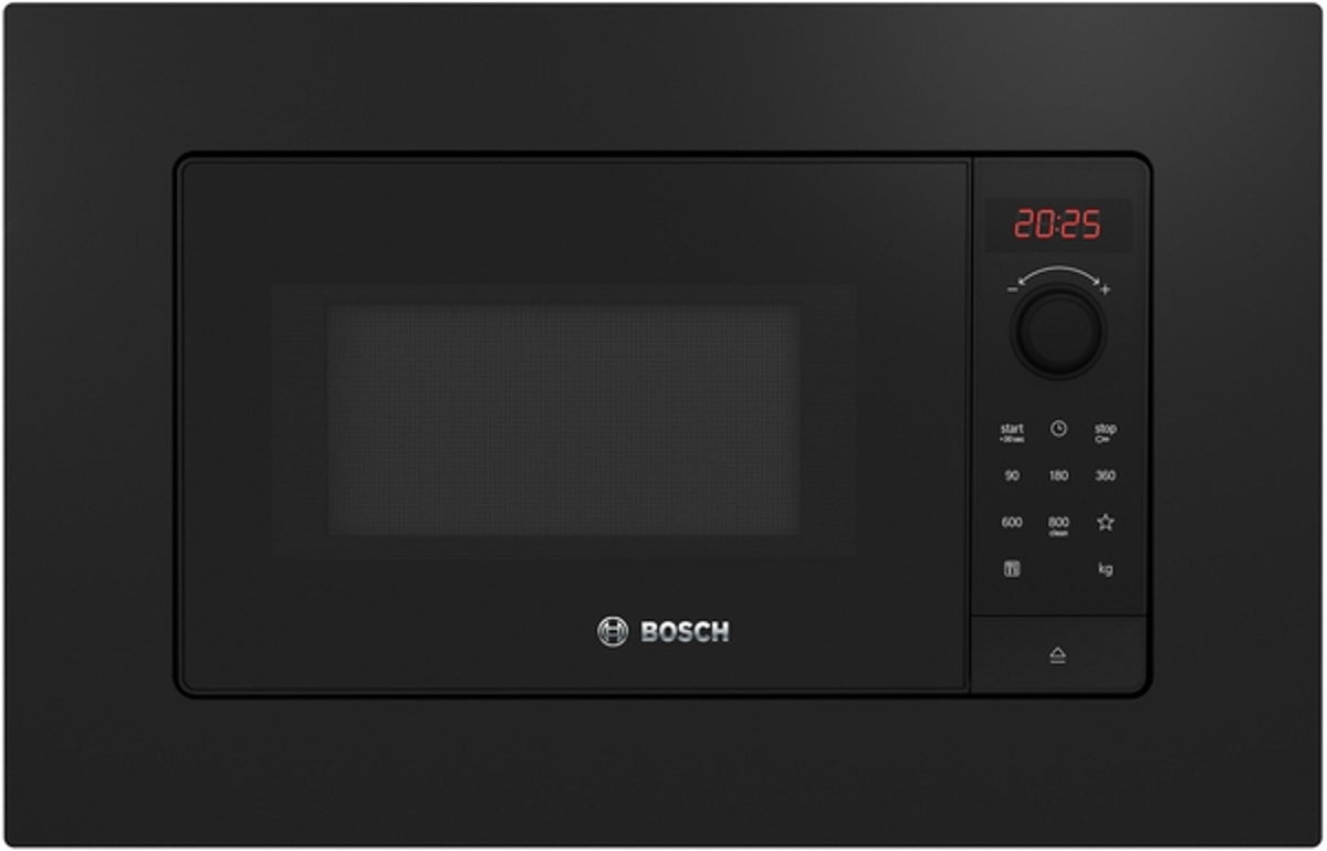 Bosch Serie 2 BFL623MB4, Integriert, Solo-Mikrowelle, 20 l, 800 W, Eingebautes Display, LED