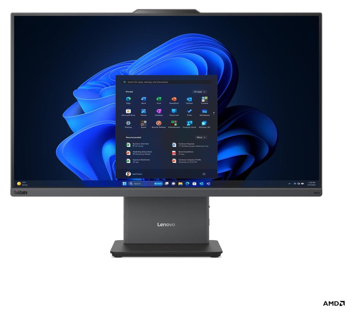 Lenovo ThinkCentre neo 55a 24 Gen 6, 60,5 cm (23.8