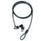 DICOTA D30835, 2 m, Rundkeil, Stahl, Schwarz