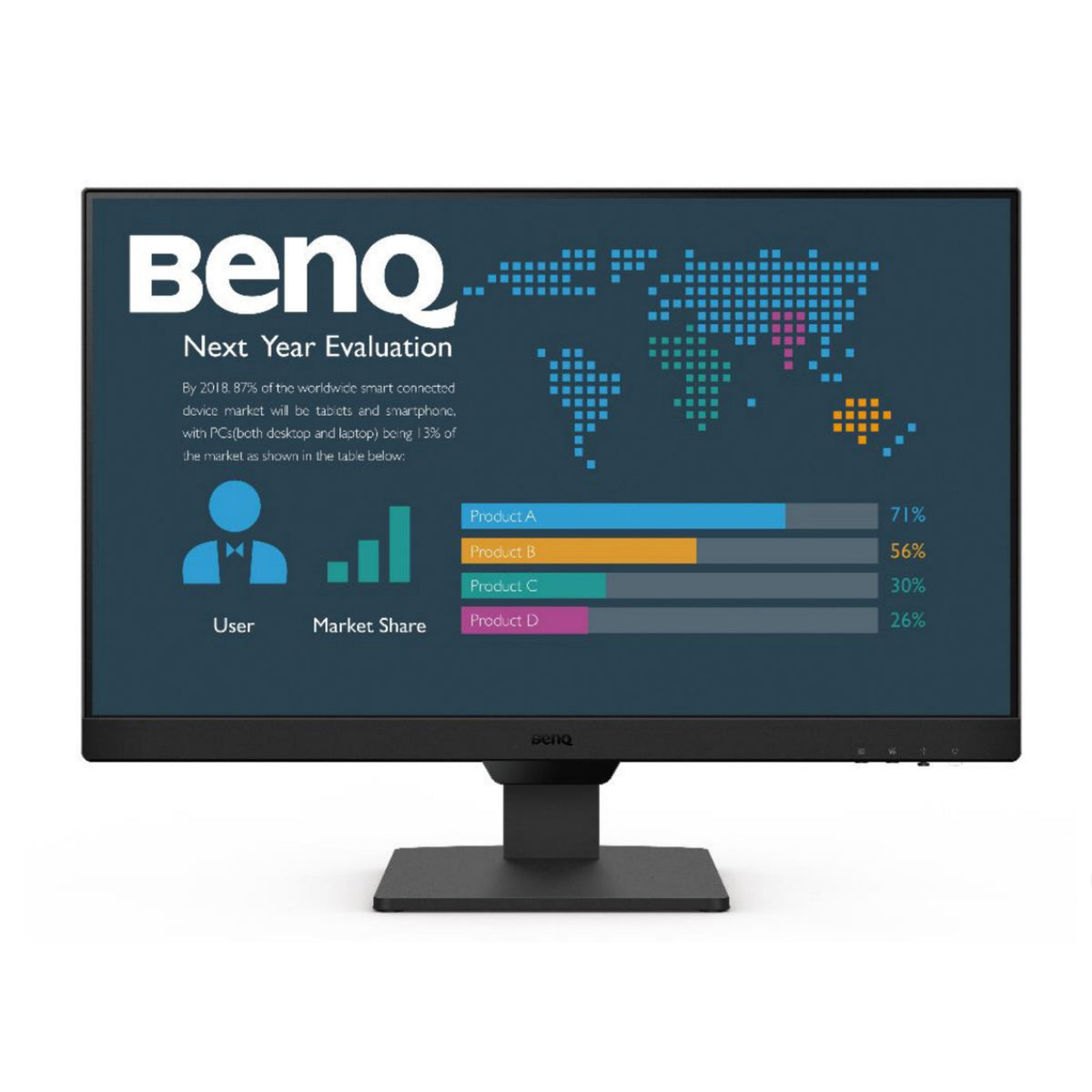 BenQ BL2490, 60,5 cm (23.8