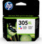 HP 305XL Cyan/Magenta/Gelb Original Druckerpatrone mit hoher Reichweite, Hohe (XL-) Ausbeute, Cyan, Magenta, Gelb, Tinte auf Farbstoffbasis, 5 ml, 1 Stück(e), Einzelpackung