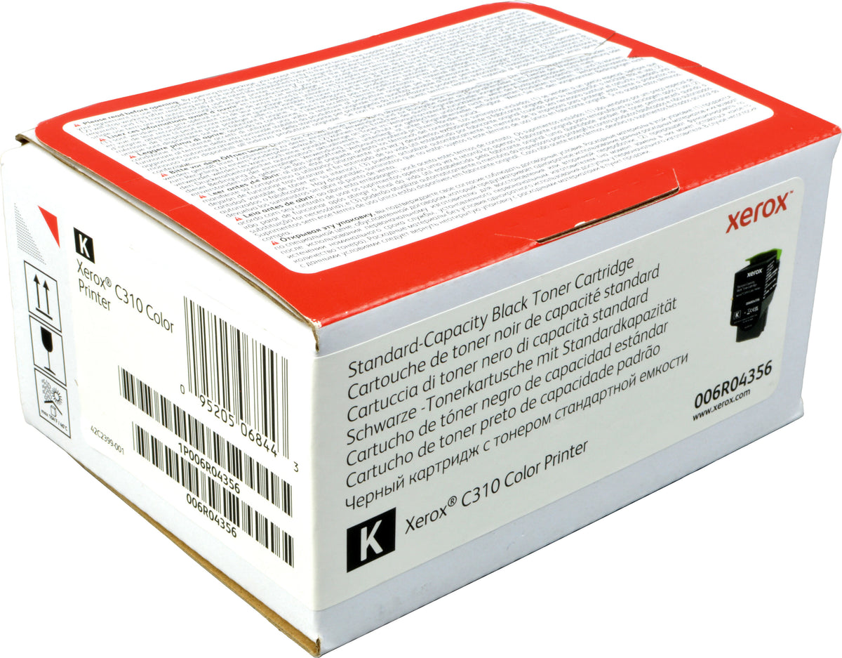 Xerox ® C310 Farbdrucker/C315 Farb-Multifunktionsdrucker Standardkapazität-Tonermodul Schwarz (3000 Seiten) - 006R04356, 3000 Seiten, Schwarz, 1 Stück(e)