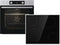 Gorenje BC6737E02X+ECD643BSC+1-fach Auszug, Keramik, 4 Zone(n), Glaskeramik, Schwarz, Berührung, 59,5 cm