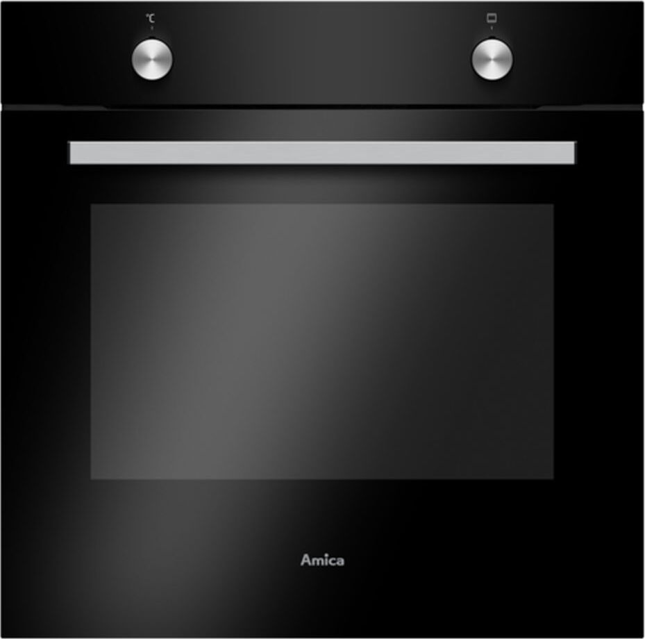 Amica EBX 947 600 SM, Groß, Elektrischer Ofen, 77 l, 2000 W, 77 l, Dampf