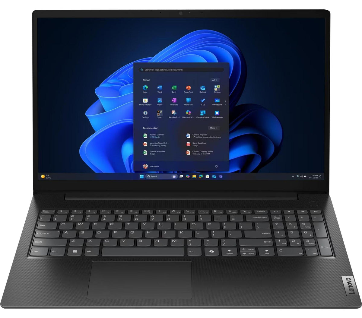 Lenovo V15 G6 ARP, AMD Ryzen™ 5, 3,3 GHz, 39,6 cm (15.6