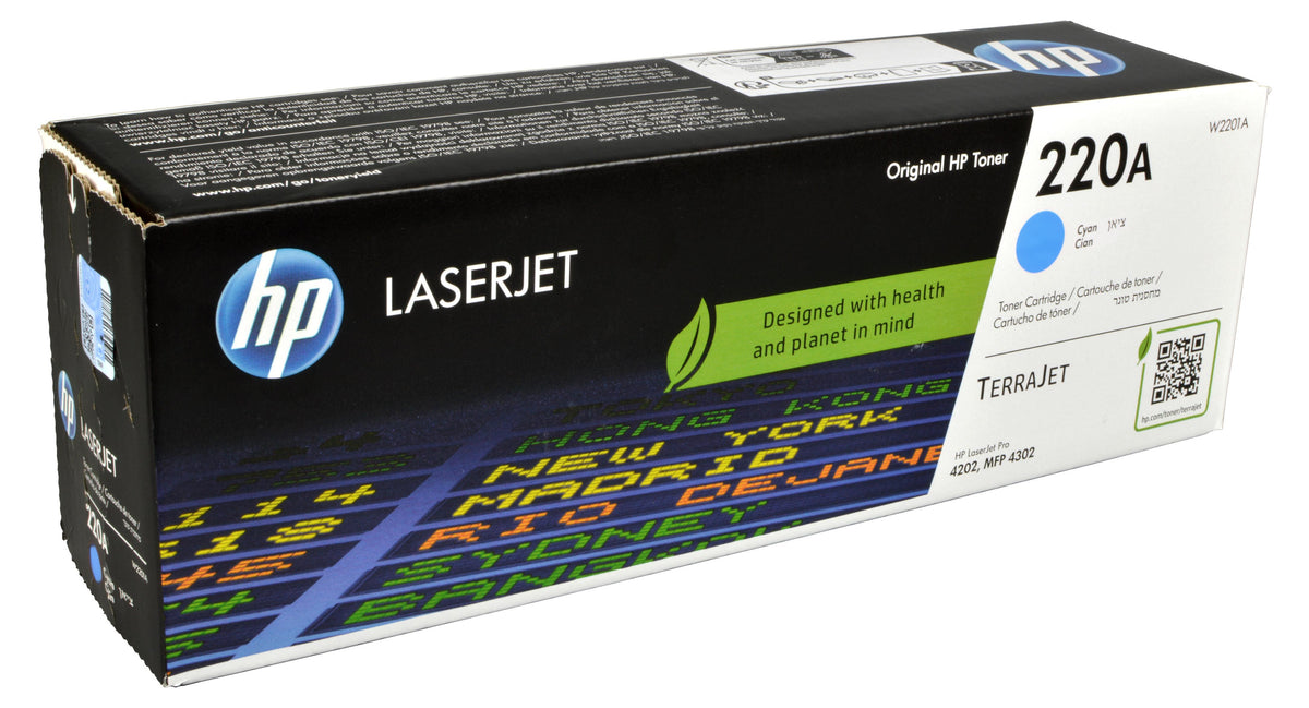 HP 220A Cyan Original LaserJet-Tonerkartusche, 1800 Seiten, Cyan, 1 Stück(e)